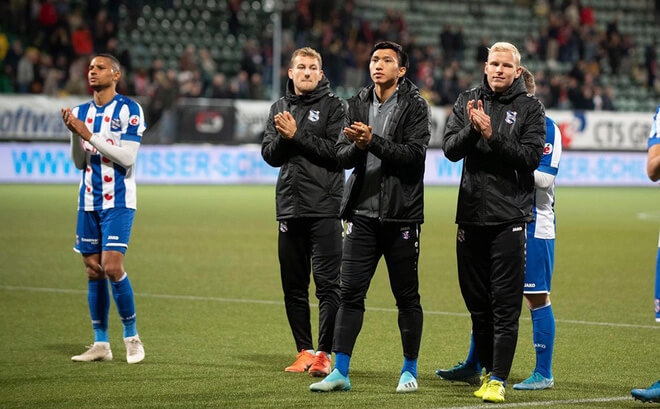 Người Hà Lan bắt đầu đay nghiệt Văn Hậu:” Anh ta đừng mong còn chỗ ở SC Heerenveen mùa sau”