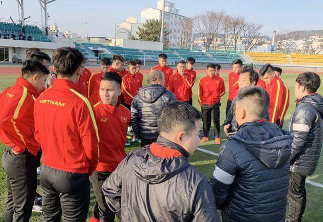 U23 Việt Nam đến Hàn,  tập huấn ngay gần nhà của Thầy Park