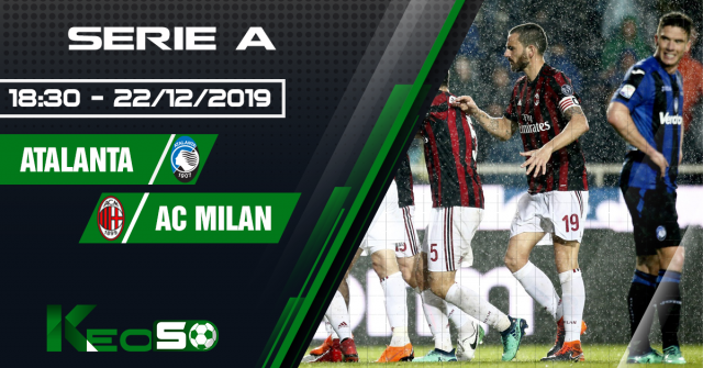 Soi kèo, nhận định Atalanta vs AC Milan 18h30 ngày 22/12/2019