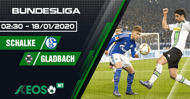 Soi kèo, nhận định Schalke vs Gladbach 02h30 ngày 18/01/2020