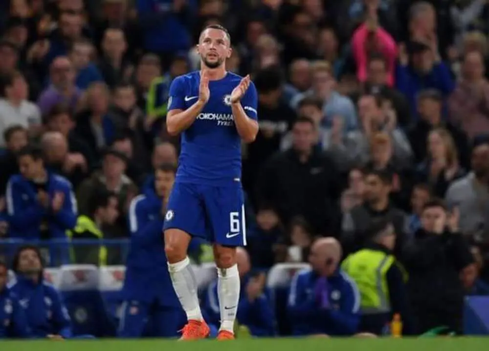 Drinkwater trong màu áo Chelsea.