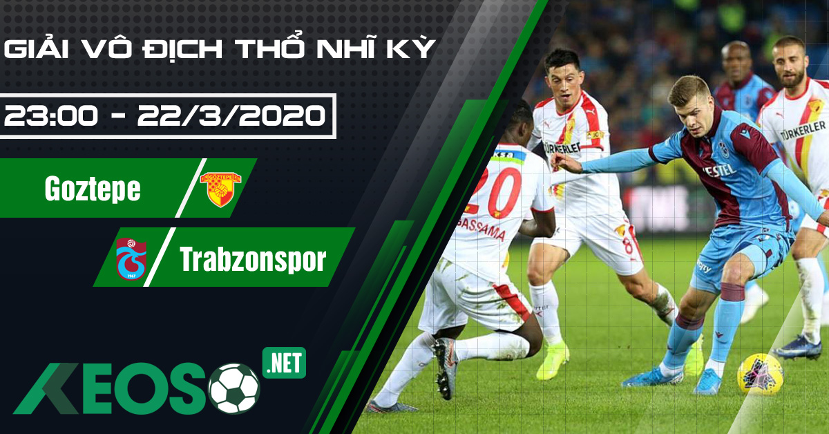 Soi kèo, nhận định Goztepe vs Trabzonspor 23h00 ngày 22/03/2020