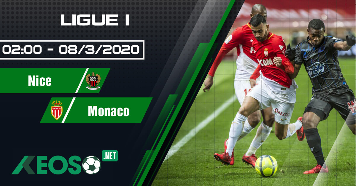 Soi kèo, nhận định Nice vs Monaco lúc 02h00 ngày 08/03/2020
