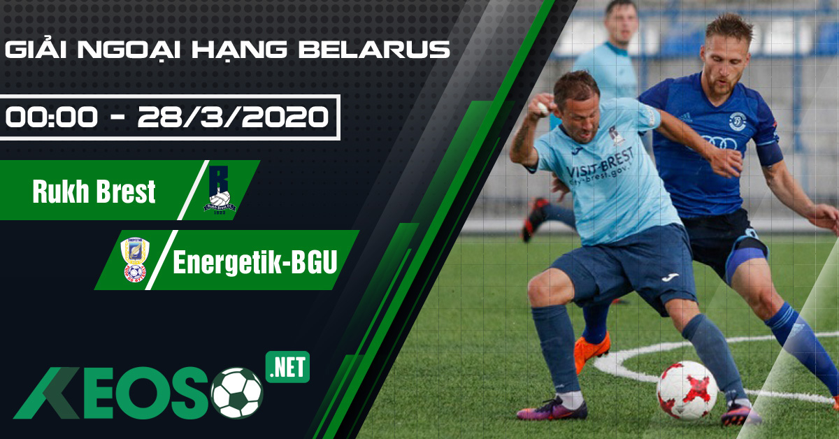 Soi kèo, nhận định Rukh Brest vs Energetik-BGU 00h00 ngày 28/03/2020