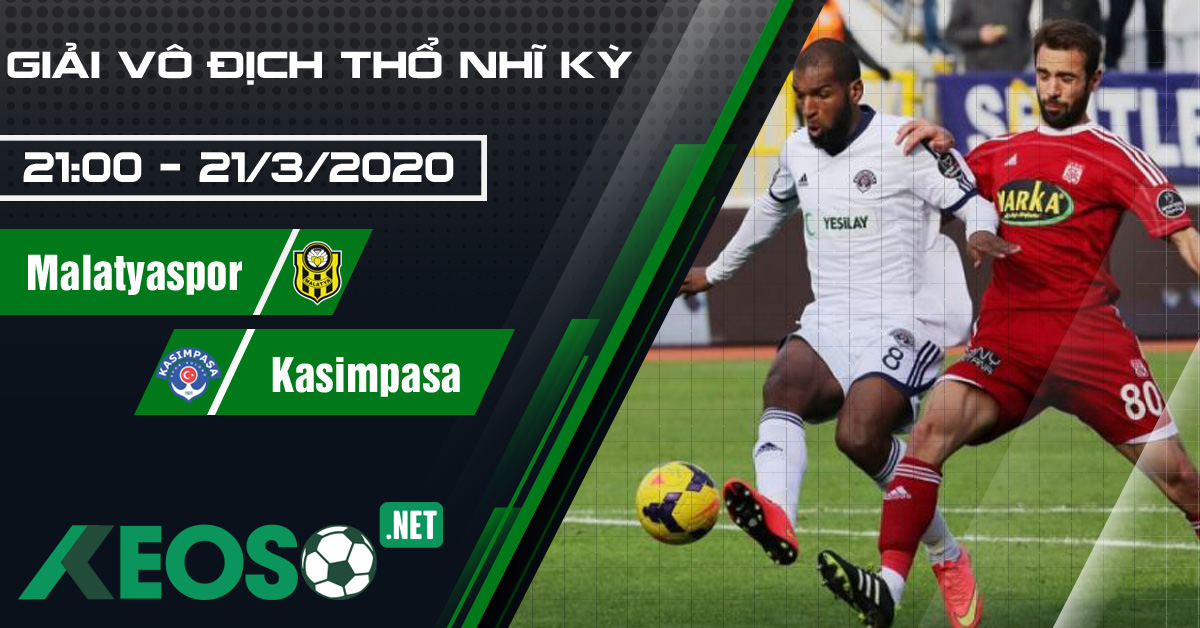 Soi kèo, nhận định Yeni Malatyaspor vs Kasimpasa 21h00 ngày 21/03/2020