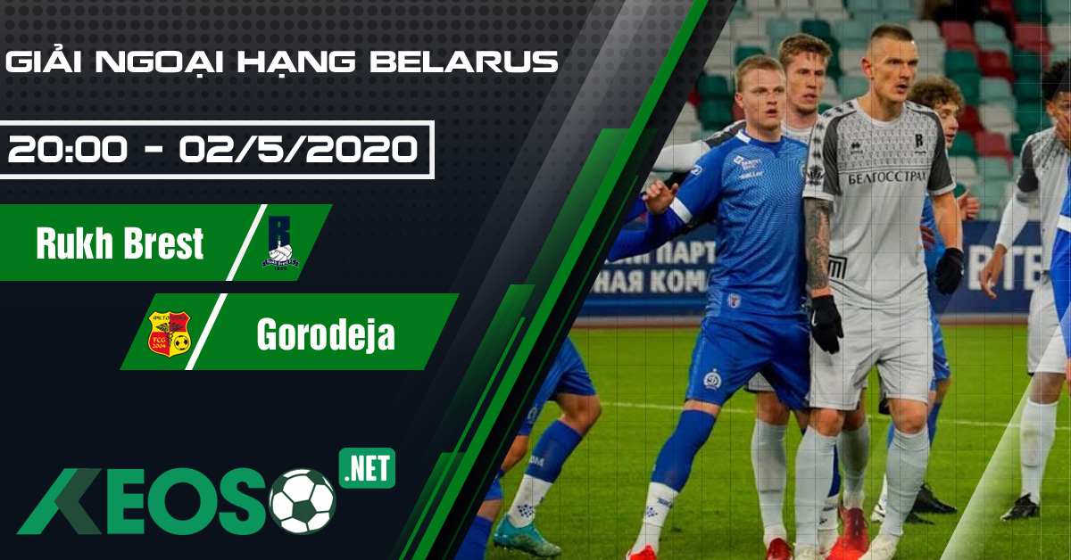 Soi kèo, nhận định Rukh Brest vs Gorodeja 20h00 ngày 02/05/2020