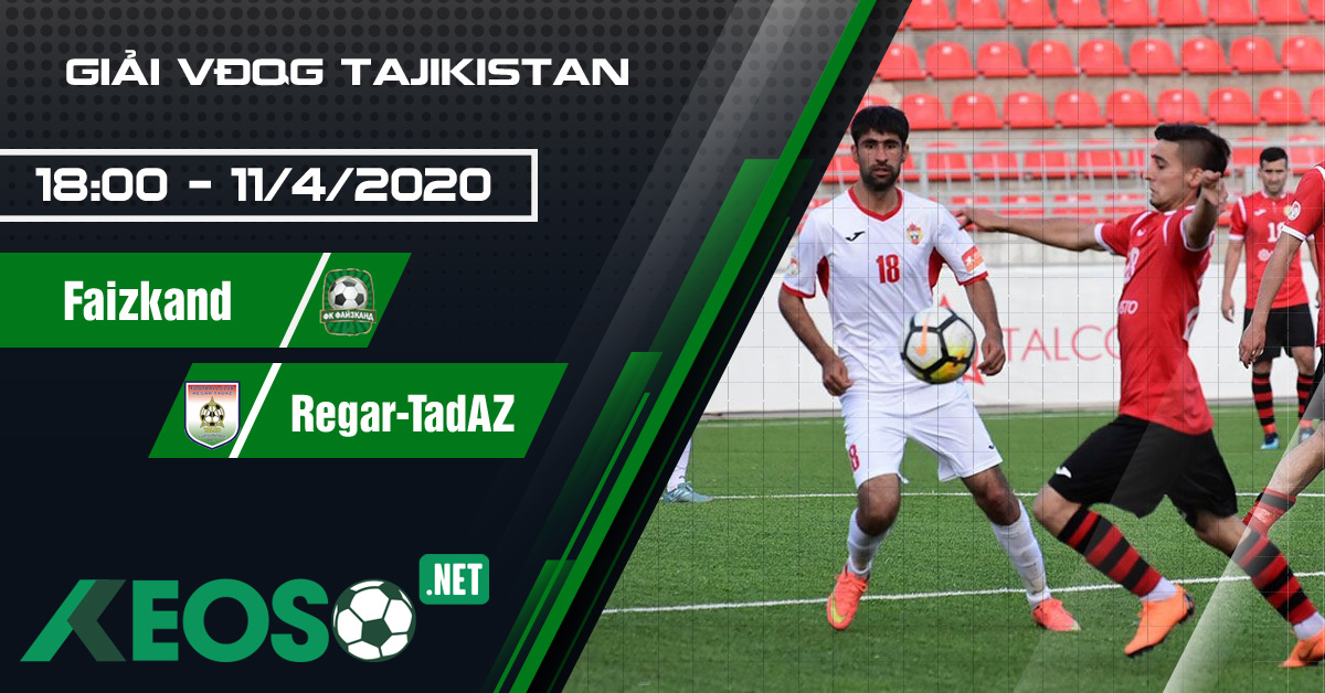 Soi kèo, nhận định Faizkand vs Regar-TadAZ Tursunzoda 18h00 ngày 11/04/2020