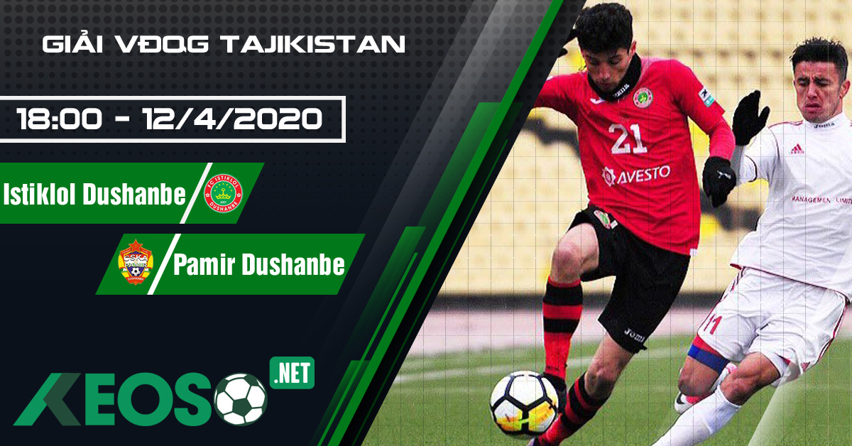 Soi kèo, nhận định FK Istiklol Dushanbe vs CSKA Pamir Dushanbe ngày 18h00 ngày 12/04/2020