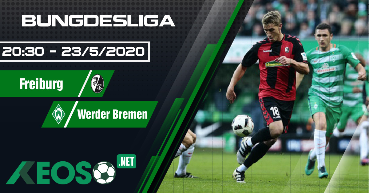 Soi kèo, nhận định Freiburg vs Werder Bremen 20h30 ngày 23/05/2020