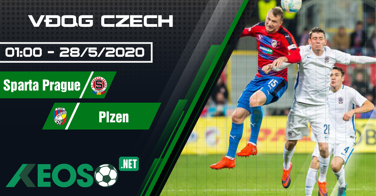Soi kèo, nhận định Sparta Prague vs Plzen 01h00 ngày 28/05/2020