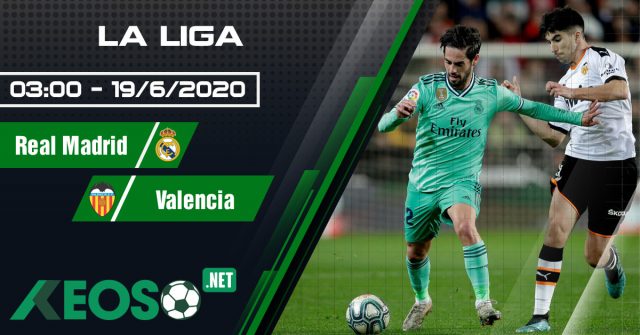 Soi kèo, nhận định Real Madrid vs Valencia 03h00 ngày 19/06/2020