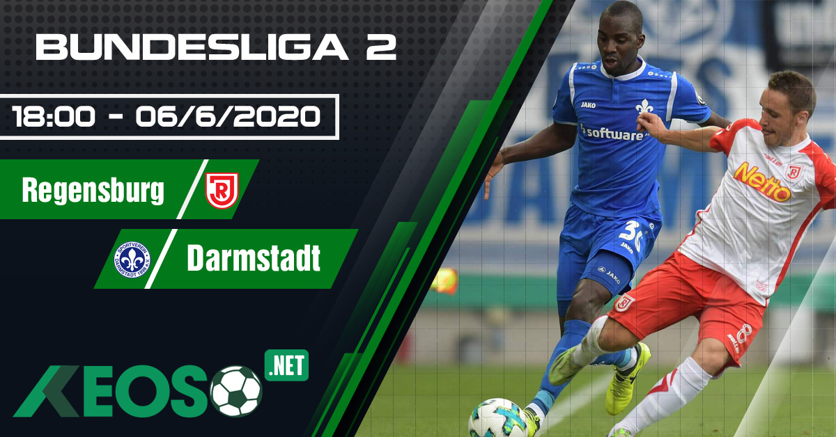 Soi kèo, nhận định Regensburg vs Darmstadt 18h00 ngày 06/06/2020