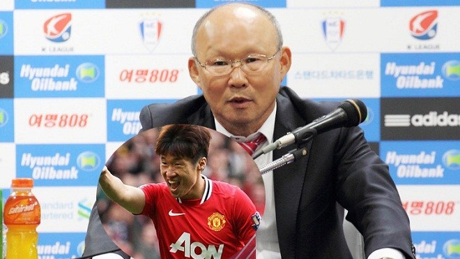 Loại Sir Alex và Guus Hiddink, Park Ji Sung chọn HLV Park Hang-seo vào đội hình trong mơ