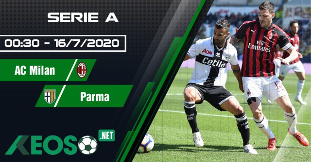 Soi kèo, nhận định AC Milan vs Parma 00h30 ngày 16/07/2020