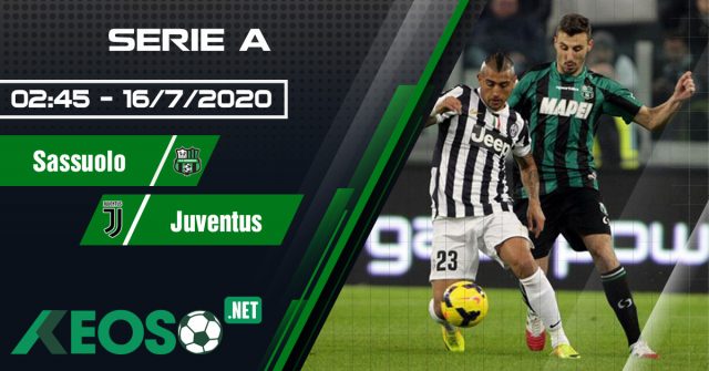 Soi kèo, nhận định Sassuolo vs Juventus 02h45 ngày 16/07/2020