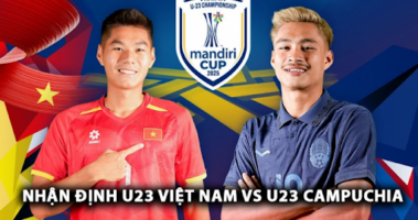 Nhận Định U23 Việt Nam vs U23 Campuchia (20h00, 22/7): Khẳng Định Ngôi Đầu, Thẳng Tiến Bán Kết